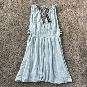 NWT’s Papermoon light blue Sleeveless romper